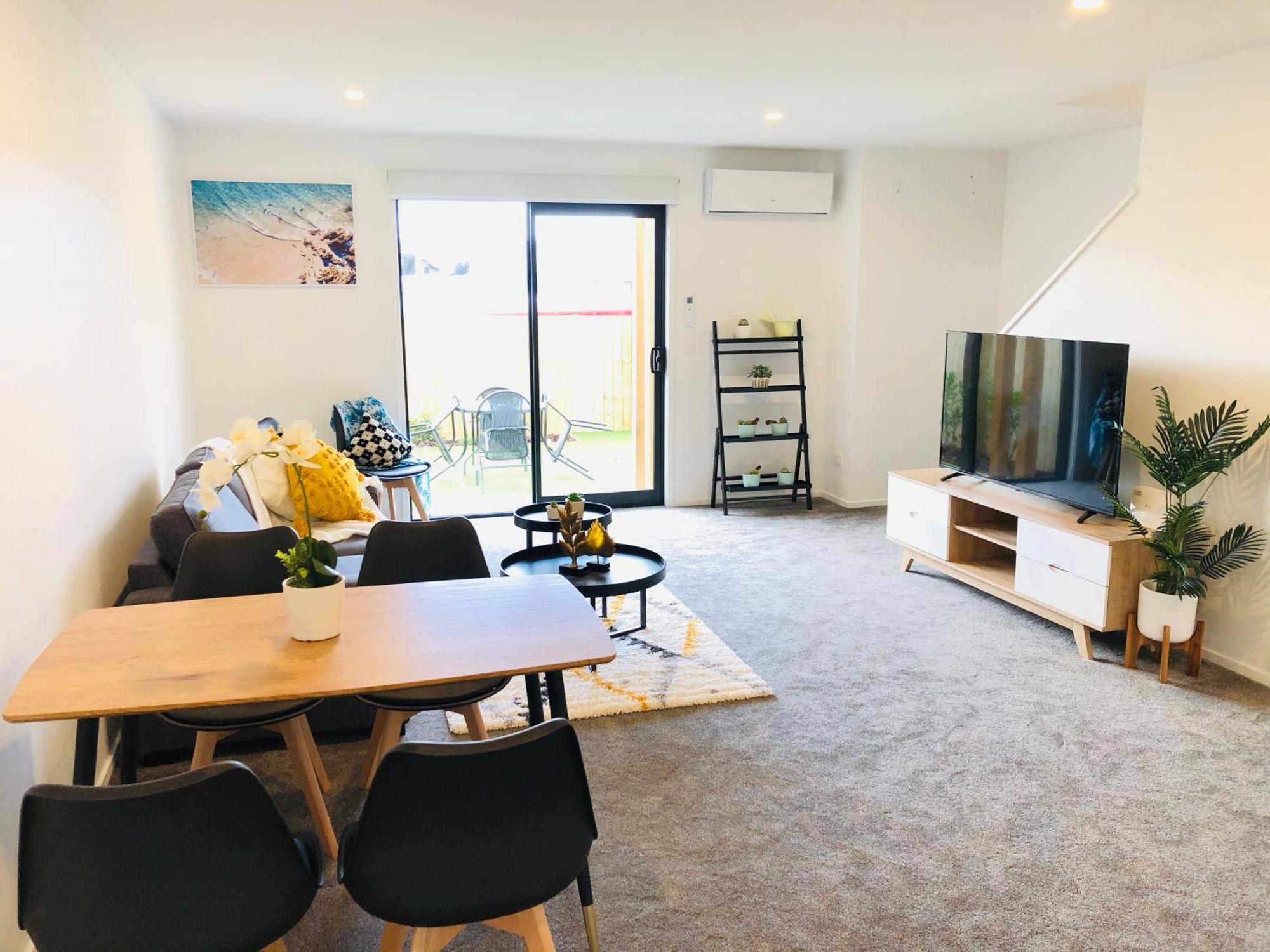 크라이스트처치 Arena,Railway Station Townhouse With Free Car Park 아파트 외부 사진